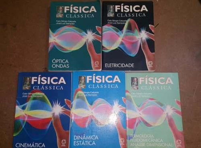 Coleção de livros Física Clássica para o vestibular do ita